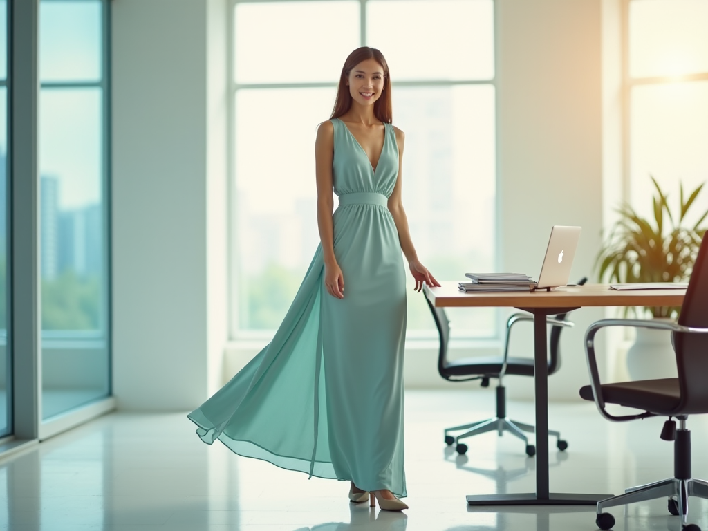 serviciiploiesti.ro | Rochii lungi pentru un look office elegant