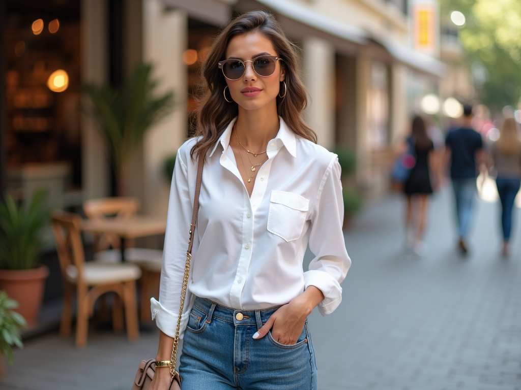 serviciiploiesti.ro | Cum să porți o cămașă albă pentru un look casual-chic